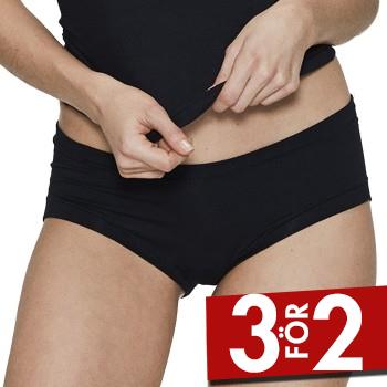 JBS of Denmark Trosor Bamboo Hipster Svart Small Dam