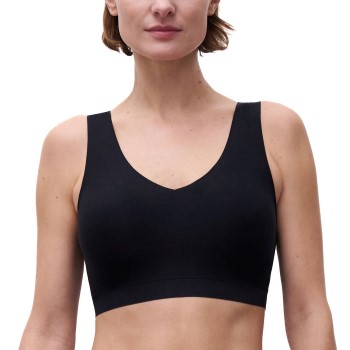 Chantelle BH Soft Stretch Padded Top Svart polyester XS/S Dam | apparel & accessories - clothing - underwear & socks - bras | ModeLejon