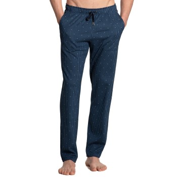 Läs mer om Calida Remix Basic Pants 29081 Blå Mönstrad bomull Medium Herr