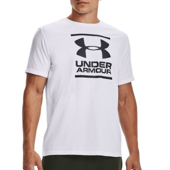 Läs mer om Under Armour 2P GL Foundation SS T Vit Medium Herr