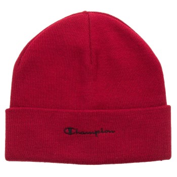Champion Beanie Cap Unisex Vinröd acryl One Size | apparel & accessories - clothing accessories - hats | ModeLejon