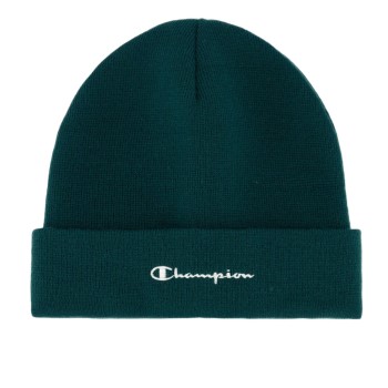 Champion Beanie Cap Unisex Mörkgrön acryl One Size | apparel & accessories - clothing accessories - hats | ModeLejon