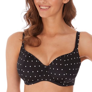 Freya Jewel Cove Sweatheart Padded Bikini Top Svart I 65 Dam