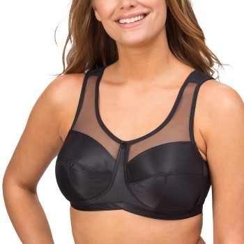 Trofe Rosie Wireless Bra BH Svart D 85 Dam | apparel & accessories - clothing - underwear & socks - bras | ModeLejon