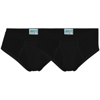 JBS Kalsonger 2P Organic Cotton Brief Svart ekologisk bomull X-Large Herr | apparel & accessories - clothing - underwear & socks - underwear | ModeLejon
