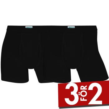 JBS Kalsonger 2P Organic Cotton Tights Svart ekologisk bomull Small Herr