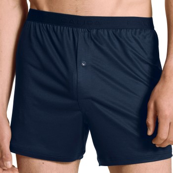 Läs mer om Calida Kalsonger I Love Nature Boxer Shorts Marin tencel Small Herr