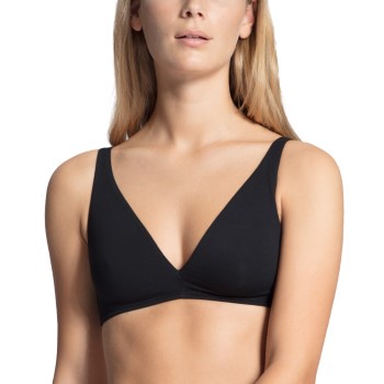 Calida BH Natural Comfort Soft Bra Svart bomull C 75 Dam | apparel & accessories - clothing - underwear & socks - bras | ModeLejon