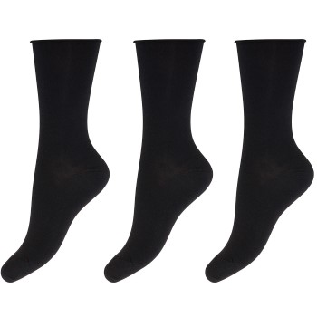 Decoy Strumpor 3P Bamboo Thin Socks Svart Strl 37/41 Dam | apparel & accessories - clothing - underwear & socks - socks | ModeLejon