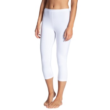 Calida Natural Comfort Capri Leggings Vit bomull Small Dam | apparel & accessories - clothing - pants | ModeLejon