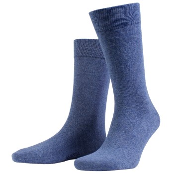 Amanda Christensen Strumpor 3P True Combed Cotton Sock Denimblå Strl 35/38 | apparel & accessories - clothing - underwear & socks - socks | ModeLejon