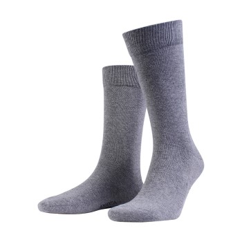 Amanda Christensen Strumpor True Combed Cotton Sock Grå Strl 35/38 | apparel & accessories - clothing - underwear & socks - socks | ModeLejon