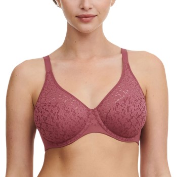 Läs mer om Chantelle BH EasyFeel Norah Underwired Bra Mörkrosa nylon C 80 Dam