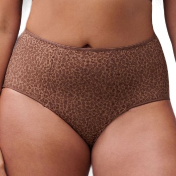 Chantelle Trosor EasyFeel Norah High Waist Brief Brun nylon 40 Dam | apparel & accessories - clothing - underwear & socks - lingerie | ModeLejon