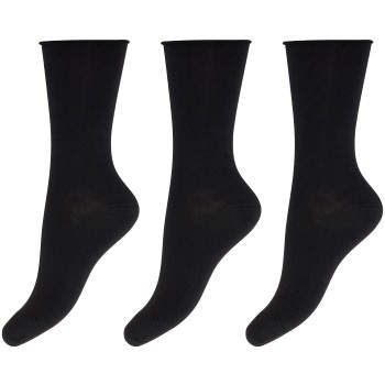 Decoy Strumpor 3P Bamboo Socks Svart Strl 37/41 Dam | apparel & accessories - clothing - underwear & socks - socks | ModeLejon