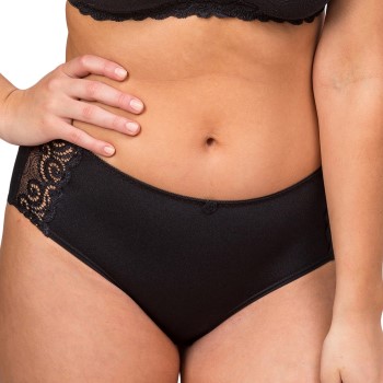 Trofe Irene Midi Trosor Svart polyamid XX-Large Dam | apparel & accessories - clothing - underwear & socks - lingerie | ModeLejon