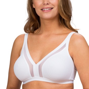 Trofe Bella Wireless Bra BH Vit polyamid E 90 Dam | apparel & accessories - clothing - underwear & socks - bras | ModeLejon