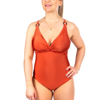 Missya Lucca Swimsuit Rostorange 38 Dam | apparel & accessories - clothing - swimwear | ModeLejon