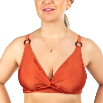 Missya Lucca Bikini Top Rostorange 36 Dam | apparel & accessories - clothing - swimwear | ModeLejon