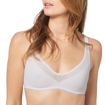 Läs mer om Sloggi BH 2P Oxygene Infinite Soft Bra Vit Large Dam