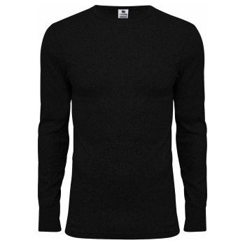 Dovre Long Sleeve Crew Neck Svart bomull Small Herr | apparel & accessories - clothing - shirts & tops | ModeLejon