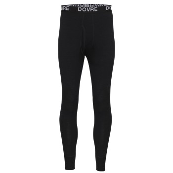 Dovre Wool Long Johns Svart merinoull X-Large Herr | apparel & accessories - clothing - underwear & socks - long johns | ModeLejon