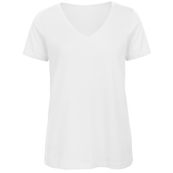 B and C Organic Inspire Women T-shirt V-Neck 