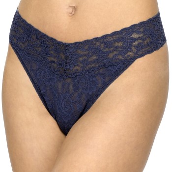 Hanky Panky Trosor Original Rise Thong Marin nylon One Size Dam | apparel & accessories - clothing - underwear & socks - lingerie | ModeLejon