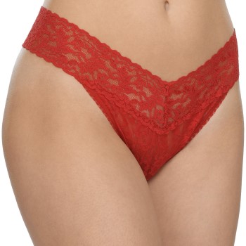 Hanky Panky Trosor 2P Original Rise Thong Röd nylon One Size Dam | apparel & accessories - clothing - underwear & socks - lingerie | ModeLejon