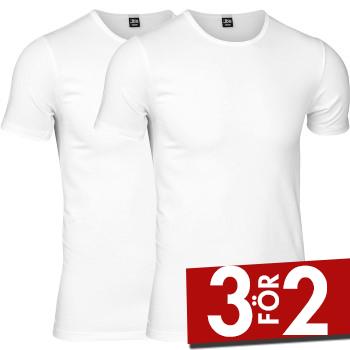 JBS 2P Organic Cotton Crew Neck T-shirt Vit ekologisk bomull Small Herr