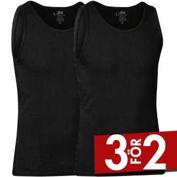 JBS 2P Bamboo Tank Top Svart Medium Herr – Kortärmade t-shirts