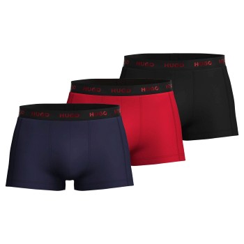 HUGO Kalsonger 3P Triplet Trunk Flerfärgad bomull X-Large Herr | apparel & accessories - clothing - underwear & socks - underwear | ModeLejon