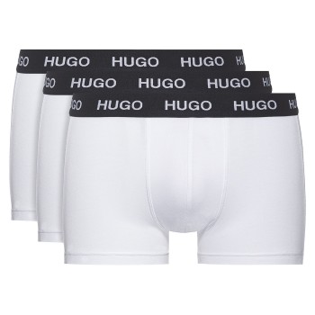 HUGO Kalsonger 3P Triplet Trunk Vit bomull XX-Large Herr | apparel & accessories - clothing - underwear & socks - underwear | ModeLejon