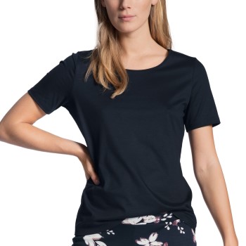 Calida Favourites Dreams T-shirt Mörkblå bomull X-Large Dam