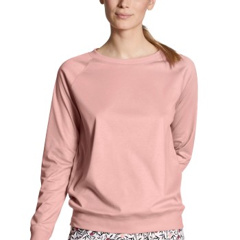 Calida Favourites Dreams Shirt With Cuff Rosa bomull Medium Dam