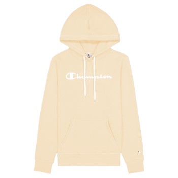 Champion Classics Women Hooded Sweatshirt Beige Large Dam