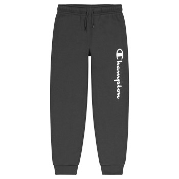Champion American Classics Rib Cuff Pants For Boys Svart 122-128 | apparel & accessories - clothing - sleepwear & loungewear - loungewear | ModeLejon