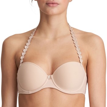 Läs mer om Marie Jo BH Tom Padded Balcony Bra Beige C 80 Dam