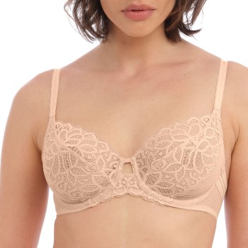 Läs mer om Wacoal BH Raffine Average Wire Bra Beige E 80 Dam