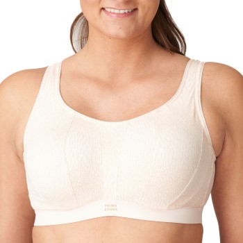 Läs mer om PrimaDonna BH The Gym Underwired Sport Bra Creme F 95 Dam