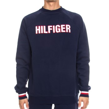 Tommy Hilfiger Modern Stripe Recycled Cotton Top Marin X-Large Herr | apparel & accessories - clothing - sleepwear & loungewear - loungewear | ModeLejon