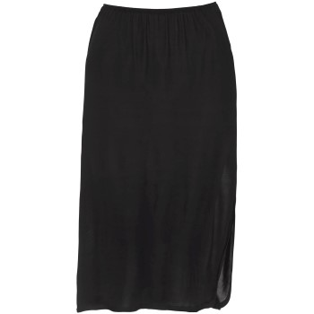 Damella Waist Slip 65 cm Svart viskos 38 Dam | apparel & accessories - clothing - skirts | ModeLejon