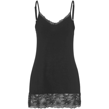 Damella Lace Camisole Svart viskos 36 Dam | apparel & accessories - clothing - dresses | ModeLejon