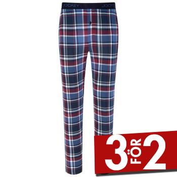 Jockey Night And Day Pyjama Pants Marin/Röd Large Herr | apparel & accessories - clothing - sleepwear & loungewear | ModeLejon