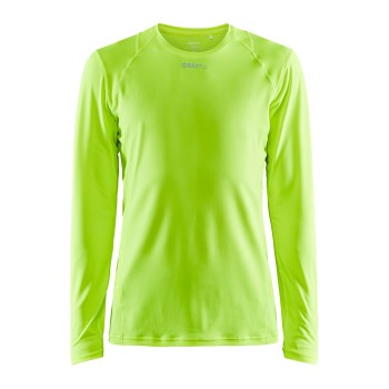 Läs mer om Craft Essence LS Tee Men Limegrön polyester XX-Large Herr