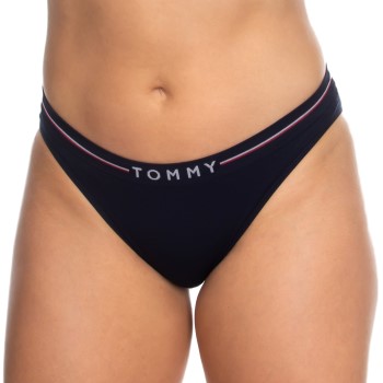 Tommy Hilfiger Trosor Seamless Curve Bikini Brief Marin polyamid 3XL Dam | apparel & accessories - clothing - underwear & socks - lingerie | ModeLejon