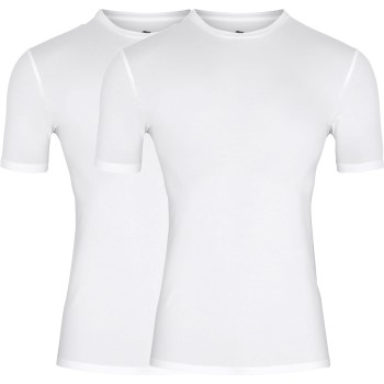 Dovre 2P Bamboo Crew Neck Vit XX-Large Herr | apparel & accessories - clothing - shirts & tops | ModeLejon