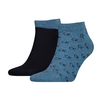 2-Pack Calvin Klein Eduardo All Over Sneaker Sock