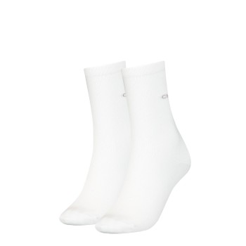 Calvin Klein Strumpor 2P Annika Flat Knit Sock Vit Strl 37/41 Dam | apparel & accessories - clothing - underwear & socks - socks | ModeLejon
