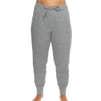 Calvin Klein Sophisticated Lounge Joggers Grå polyester Small Dam | apparel & accessories - clothing - sleepwear & loungewear - loungewear | ModeLejon